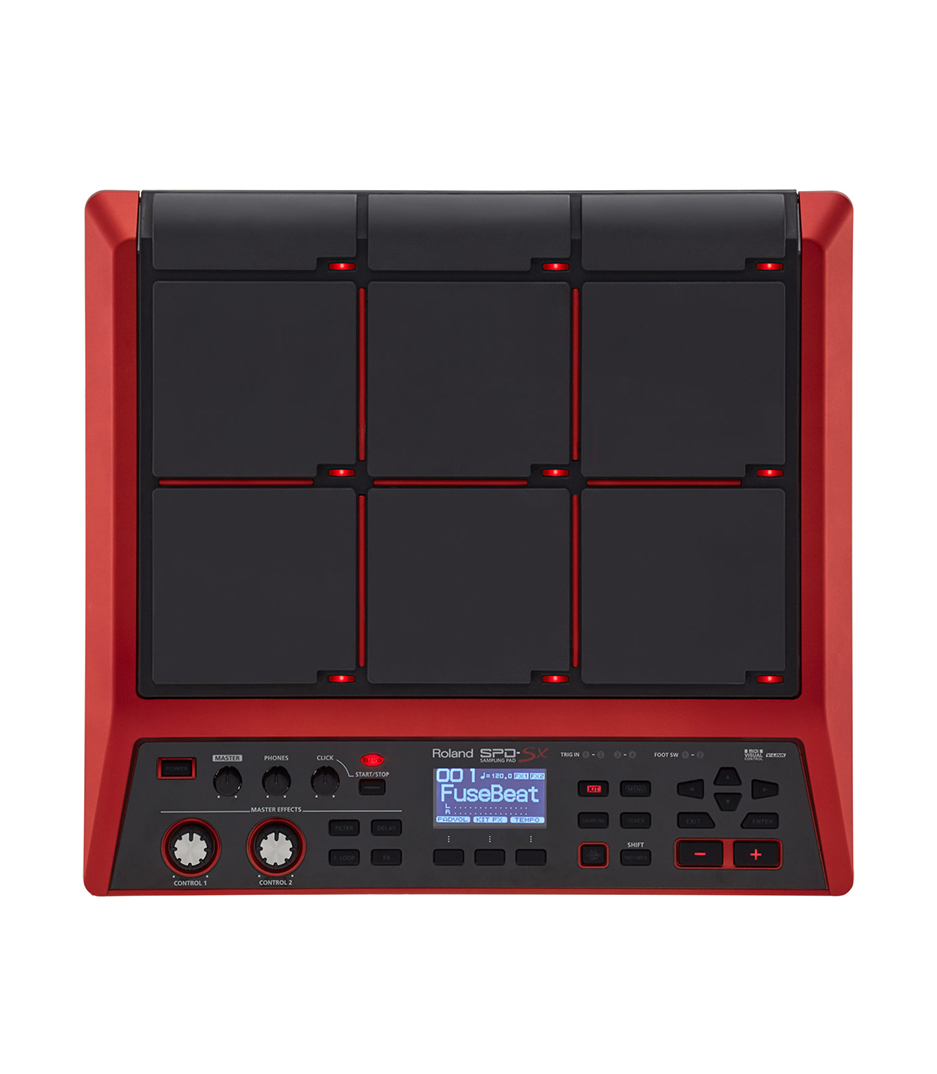 Roland Sampling Pad Special Edition Red SPD SX SE